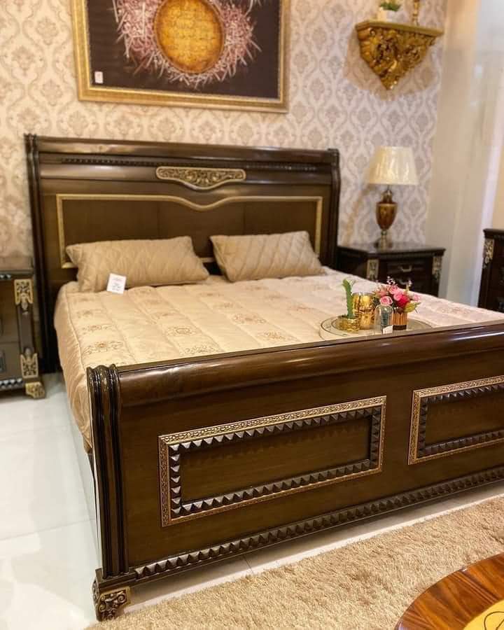 Grand Wooden Bedroom