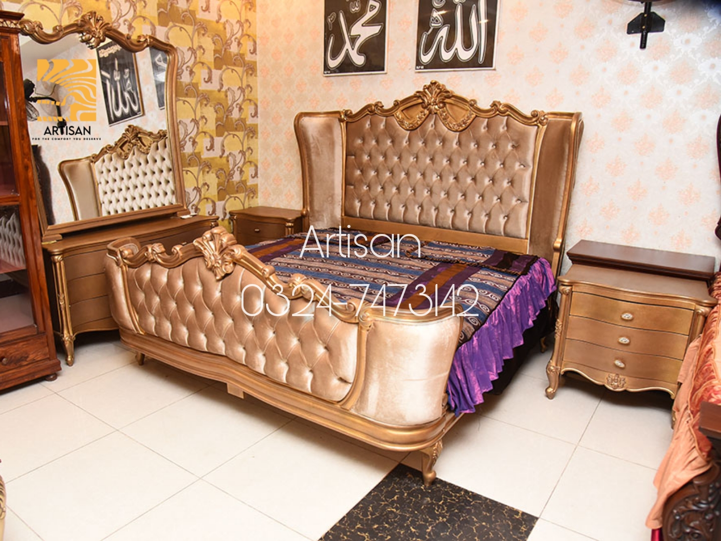 Royal Necklace Bed Set