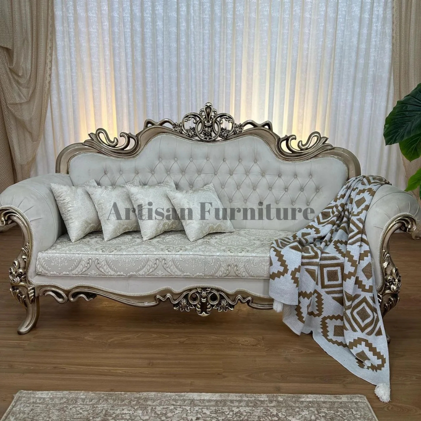 Royal Arabesque Sofa Set