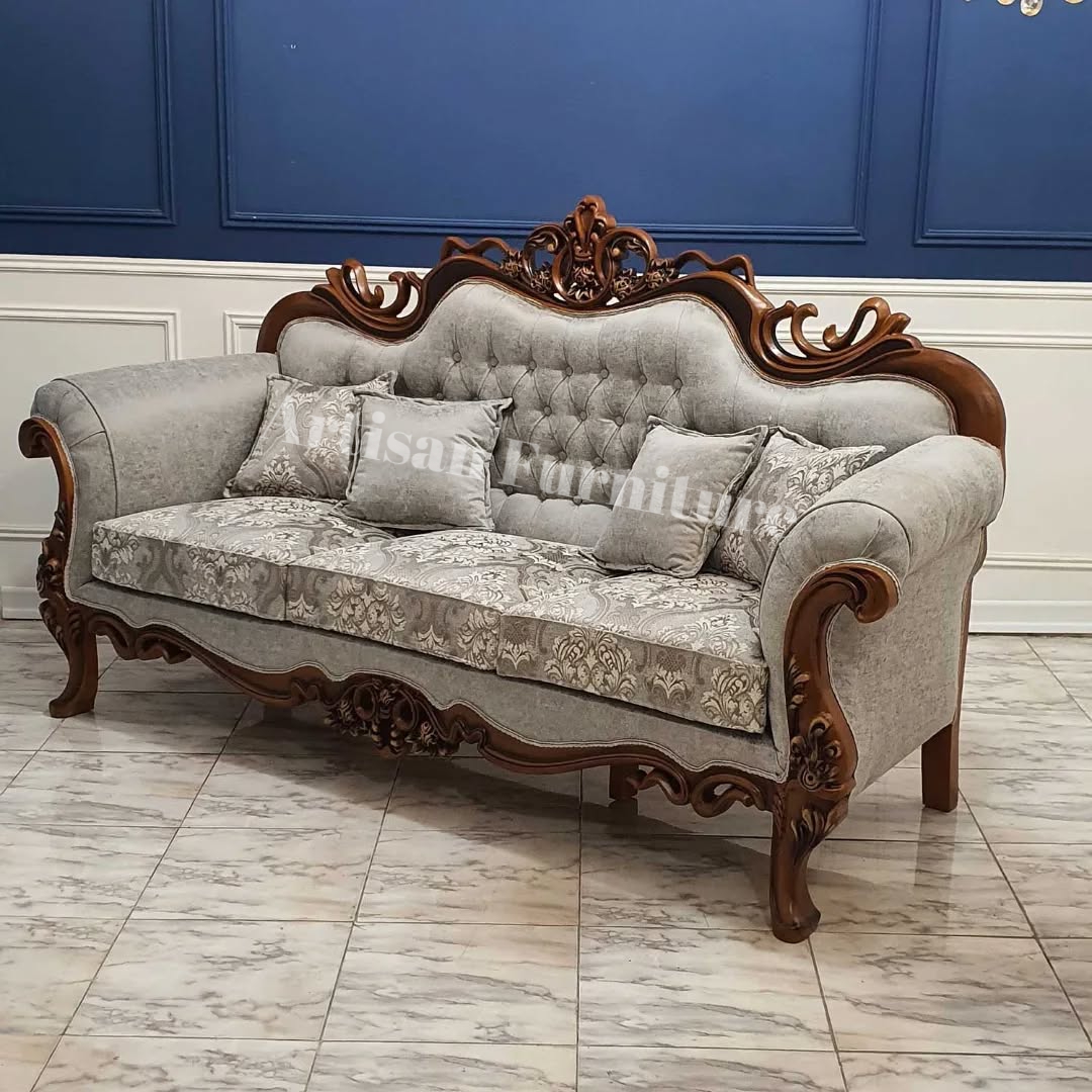 Royal Arabesque Sofa Set In Polish