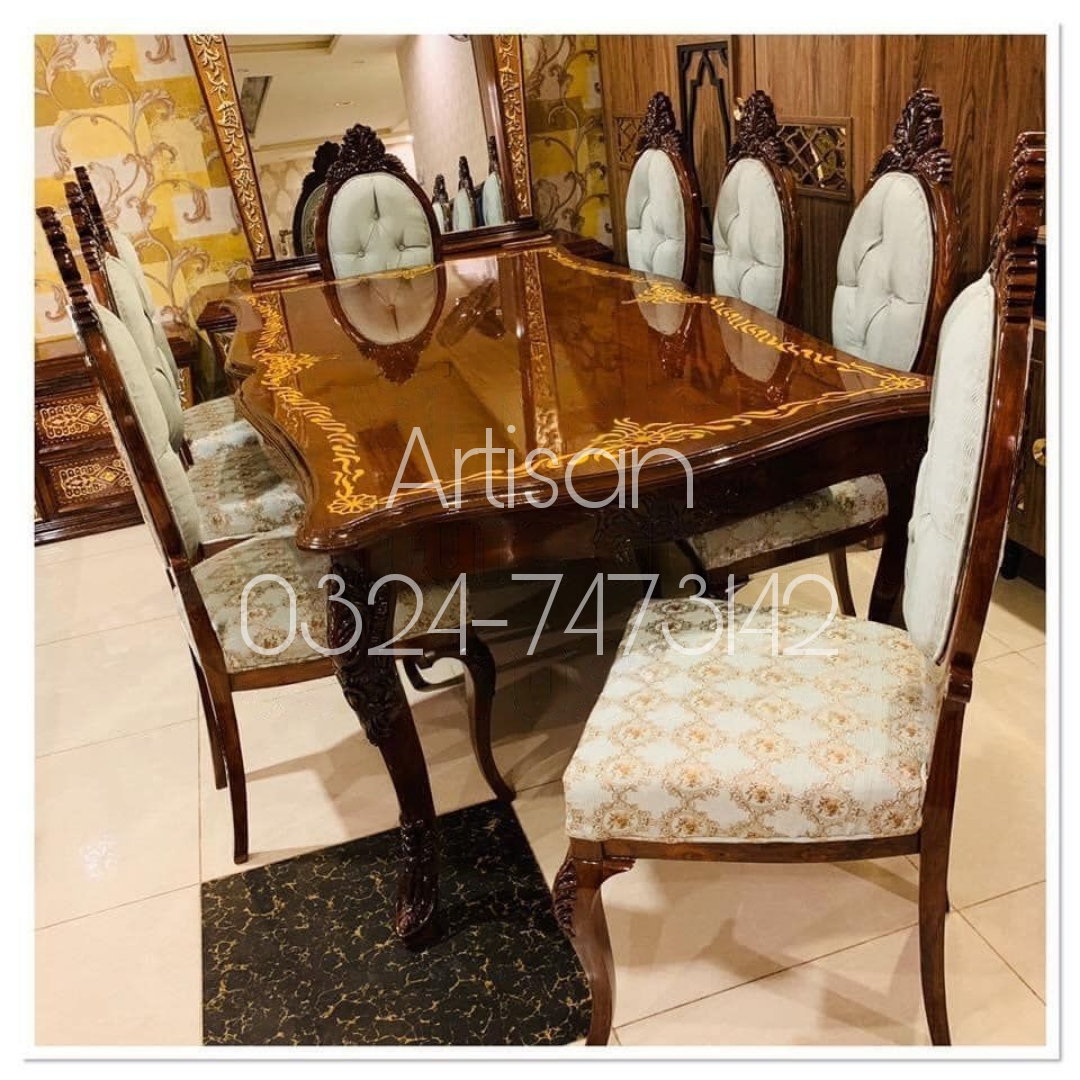 Baroque Oval Dining Set