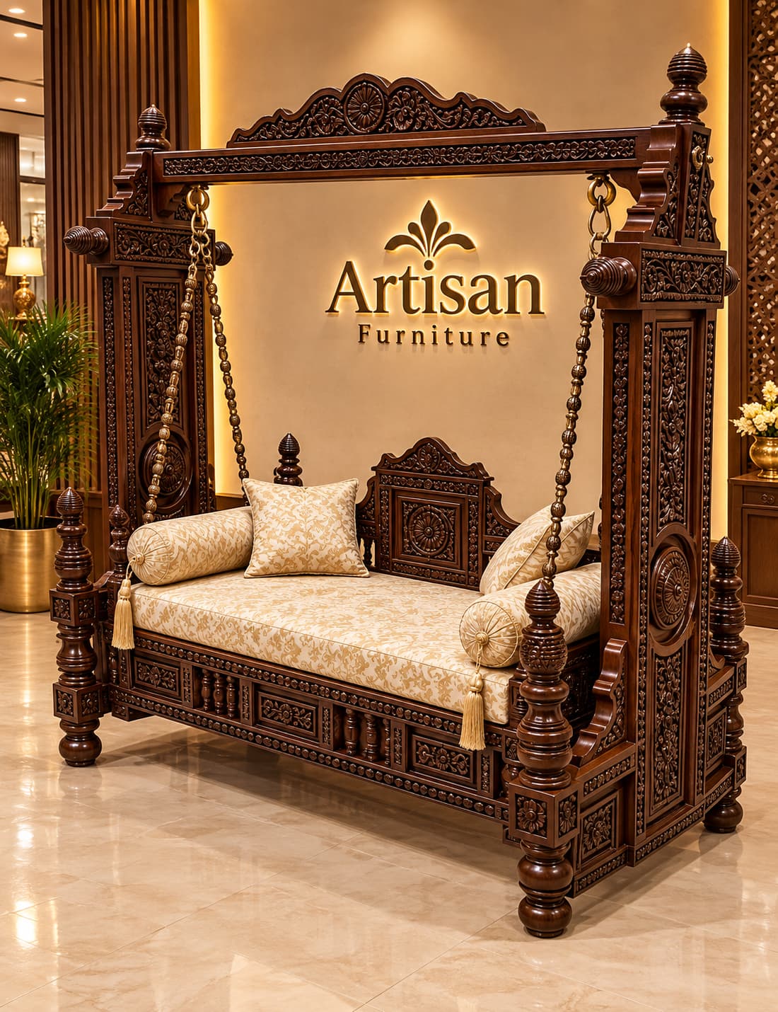 Afsana Wooden Swing